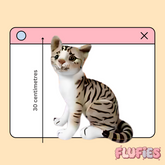 Fluffies™ Realistic Cat